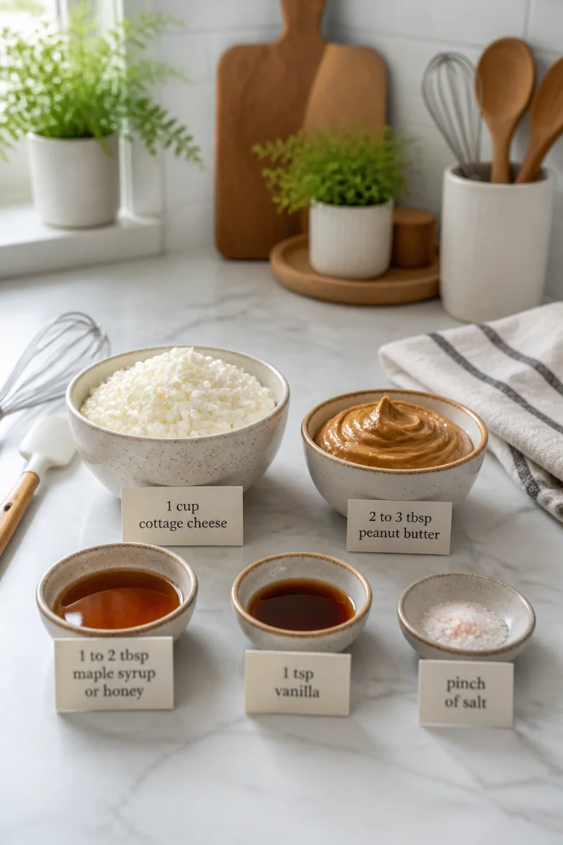 Whip Up Decadent 5-Minute Cottage Cheese Peanut Butter Mousse